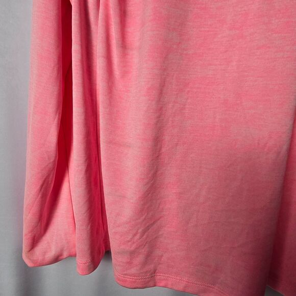 Under Armour Women's Hooded Sweatshirt Medium‎ Pink Long Sleeve 100% Polyester - Picture 11 of 16